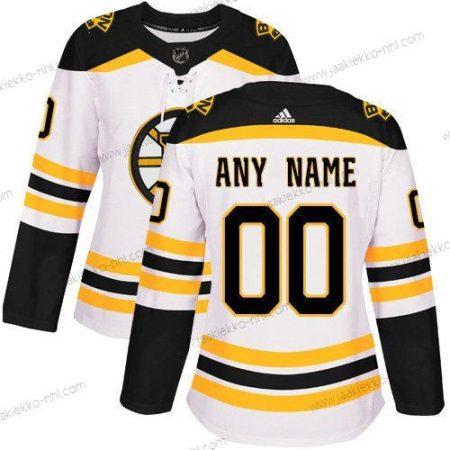 Adidas Naisten Boston Bruins Mukautettu Valkoinen Aito NHL Paita