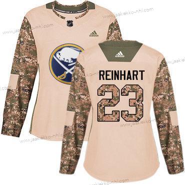 Adidas Naisten Buffalo Sabres #23 Sam Reinhart Maastokuvio Aito 2017 Veterans Day Ommeltu NHL Paita