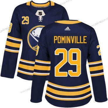 Adidas Naisten Buffalo Sabres #29 Jason Pominville Laivastonsininen Sininen Kotiottelupaita Aito Ommeltu NHL Paita