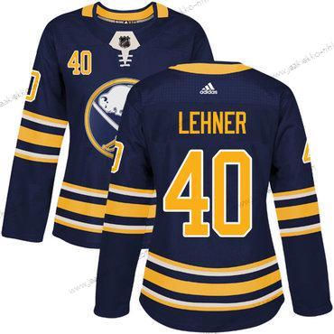 Adidas Naisten Buffalo Sabres #40 Robin Lehner Laivastonsininen Sininen Kotiottelupaita Aito Ommeltu NHL Paita