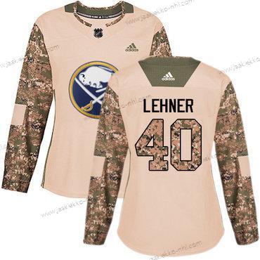 Adidas Naisten Buffalo Sabres #40 Robin Lehner Maastokuvio Aito 2017 Veterans Day Ommeltu NHL Paita