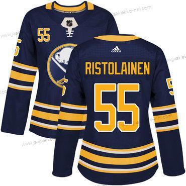 Adidas Naisten Buffalo Sabres #55 Rasmus Ristolainen Laivastonsininen Sininen Kotiottelupaita Aito Ommeltu NHL Paita