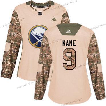 Adidas Naisten Buffalo Sabres #9 Evander Kane Maastokuvio Aito 2017 Veterans Day Ommeltu NHL Paita