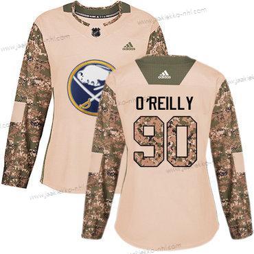 Adidas Naisten Buffalo Sabres #90 Ryan O’Reilly Maastokuvio Aito 2017 Veterans Day Ommeltu NHL Paita