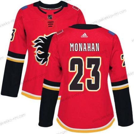 Adidas Naisten Calgary Flames #23 Sean Monahan Punainen Kotiottelupaita Aito Ommeltu NHL Paita