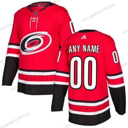 Adidas Naisten Carolina Hurricanes Mukautettu Aito Punainen Kotiottelupaita NHL Paita