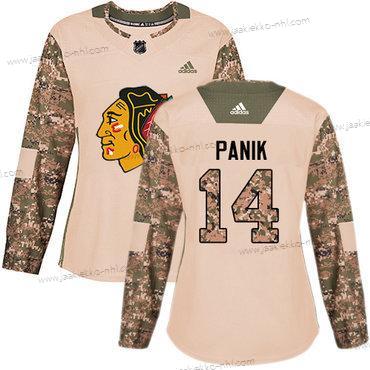 Adidas Naisten Chicago Blackhawks #14 Richard Panik Maastokuvio Aito 2017 Veterans Day Ommeltu NHL Paita