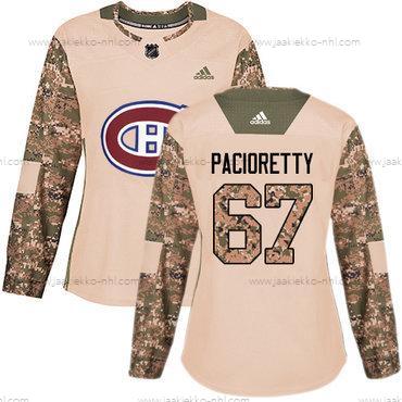 Adidas Naisten Montreal Canadiens #67 Max Pacioretty Maastokuvio Aito 2017 Veterans Day Ommeltu NHL Paita