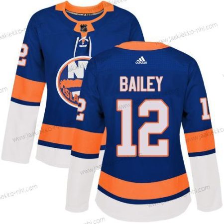 Adidas Naisten New York Islanders #12 Josh Bailey Royal Sininen Kotiottelupaita Aito Ommeltu NHL Paita