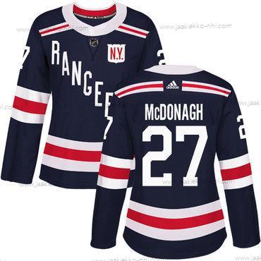 Adidas Naisten New York Rangers #27 Ryan Mcdonagh Laivastonsininen Sininen Aito 2018 Talvi Klassinen Ommeltu NHL Paita