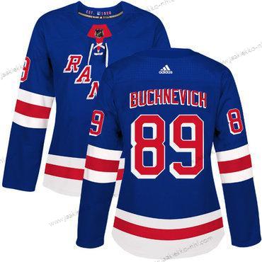 Adidas Naisten New York Rangers #89 Pavel Buchnevich Royal Sininen Kotiottelupaita Aito Ommeltu NHL Paita