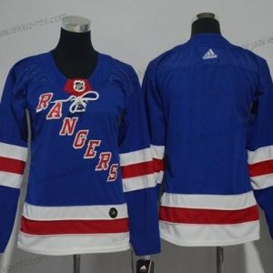 Adidas Naisten New York Rangers Tyhjä Royal Sininen Kotiottelupaita Aito Ommeltu NHL Paita