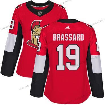 Adidas Naisten Ottawa Senators #19 Derick Brassard Punainen Kotiottelupaita Aito Ommeltu NHL Paita