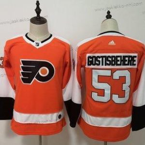 Adidas Naisten Philadelphia Flyers 53 Shayne Gostisbehere Oranssi Paita