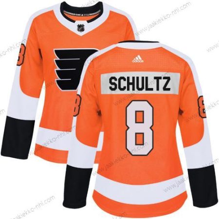 Adidas Naisten Philadelphia Flyers #8 Dave Schultz Oranssi Kotiottelupaita Aito Ommeltu NHL Paita