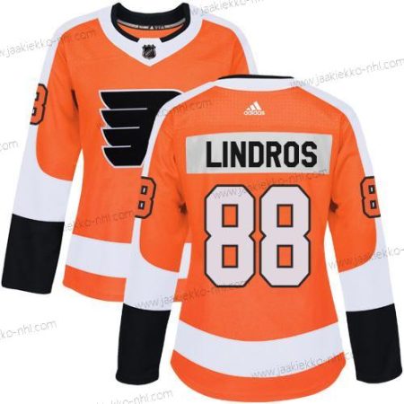 Adidas Naisten Philadelphia Flyers #88 Eric Lindros Oranssi Kotiottelupaita Aito Ommeltu NHL Paita