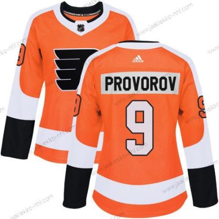 Adidas Naisten Philadelphia Flyers #9 Ivan Provorov Oranssi Kotiottelupaita Aito Ommeltu NHL Paita