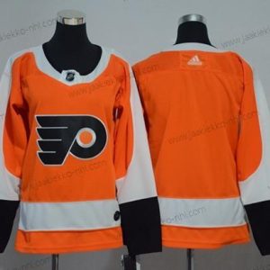 Adidas Naisten Philadelphia Flyers Tyhjä Oranssi Kotiottelupaita Aito Ommeltu NHL Paita