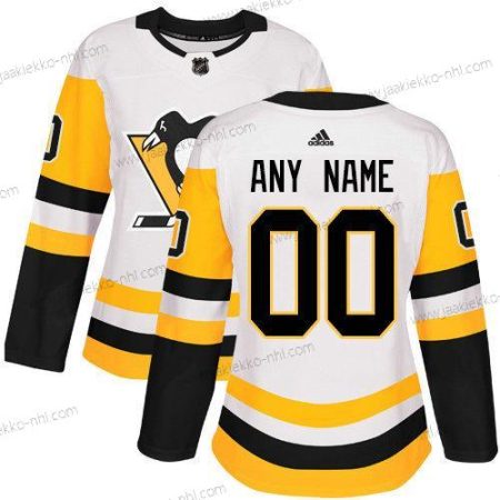 Adidas Naisten Pittsburgh Penguins Mukautettu NHL Aito Valkoinen Paita