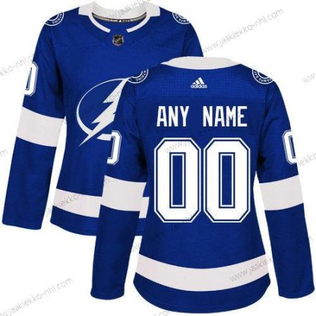 Adidas Naisten Tampa Bay Lightning Mukautettu Aito Royal Sininen Kotiottelupaita NHL Paita