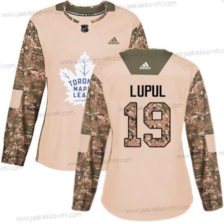 Adidas Naisten Toronto Maple Leafs #19 Joffrey Lupul Maastokuvio Aito 2017 Veterans Day Ommeltu NHL Paita