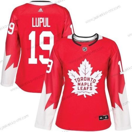 Adidas Naisten Toronto Maple Leafs #19 Joffrey Lupul Punainen Kanadan maajoukkue Aito Ommeltu NHL Paita