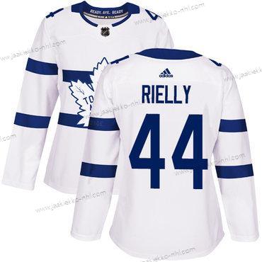 Adidas Naisten Toronto Maple Leafs #44 Morgan Rielly Valkoinen Aito 2018 Stadium Series Ommeltu NHL Paita