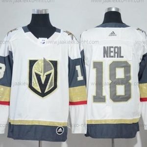 Adidas Naisten Vegas Golden Knights #18 James Neal Valkoinen Road Aito Ommeltu NHL Paita