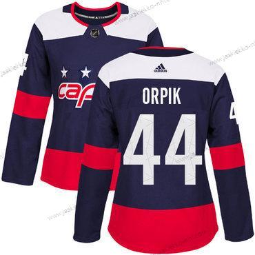 Adidas Naisten Washington Capitals #44 Brooks Orpik Laivastonsininen Aito 2018 Stadium Series Ommeltu NHL Paita