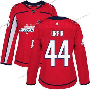 Adidas Naisten Washington Capitals #44 Brooks Orpik Punainen Kotiottelupaita Aito Ommeltu NHL Paita