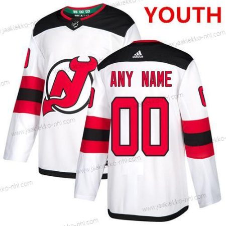 Adidas New Jersey Devils Mukautettu NHL Aito Valkoinen Paita