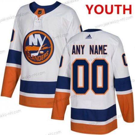 Adidas New York Islanders Mukautettu NHL Aito Valkoinen Paita