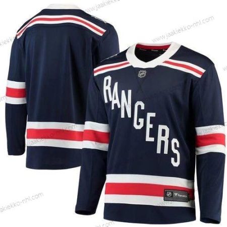 Adidas New York Rangers Mukautettu Laivastonsininen Sininen Aito 2018 Talvi Klassinen Ommeltu NHL Paita