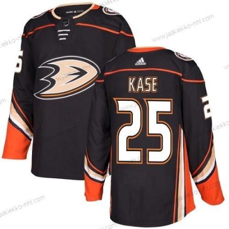 Adidas Nuoret Anaheim Ducks #25 Ondrej Kase Musta Kotiottelupaita Aito Ommeltu NHL Paita