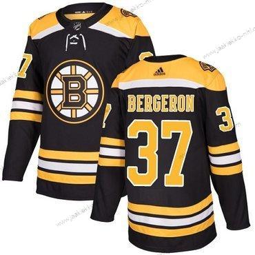 Adidas Nuoret Boston Bruins #37 Patrice Bergeron Musta Kotiottelupaita Aito Ommeltu NHL Paita