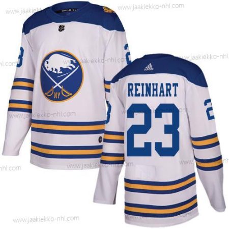 Adidas Nuoret Buffalo Sabres #23 Sam Reinhart Valkoinen Aito 2018 Talvi Klassinen Ommeltu NHL Paita