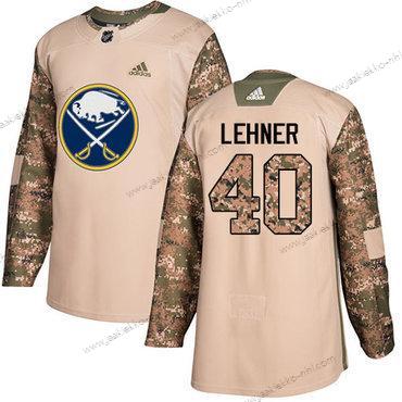 Adidas Nuoret Buffalo Sabres #40 Robin Lehner Maastokuvio Aito 2017 Veterans Day Ommeltu NHL Paita