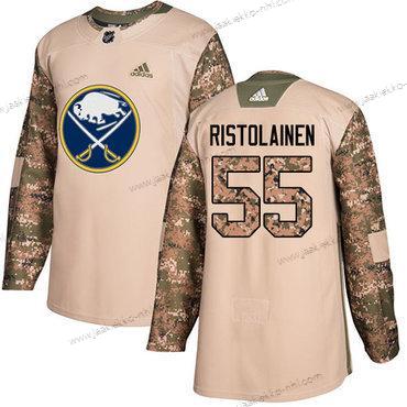 Adidas Nuoret Buffalo Sabres #55 Rasmus Ristolainen Maastokuvio Aito 2017 Veterans Day Ommeltu NHL Paita