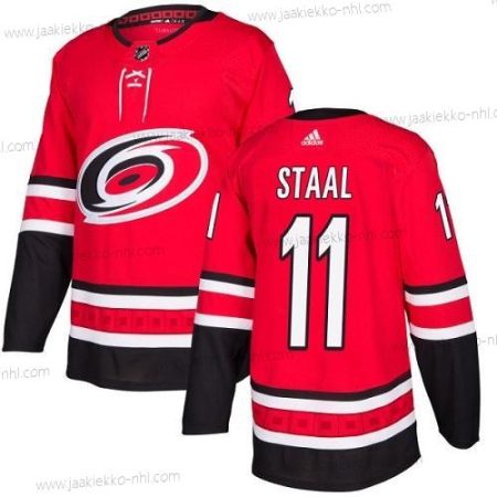 Adidas Nuoret Carolina Hurricanes #11 Jordan Staal Punainen Kotiottelupaita Aito Ommeltu NHL Paita