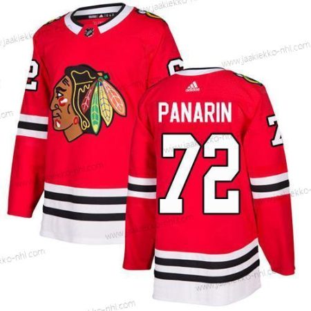 Adidas Nuoret Chicago Blackhawks #72 Artemi Panarin Punainen Kotiottelupaita Aito Ommeltu NHL Paita