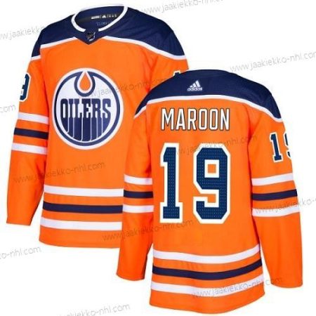 Adidas Nuoret Edmonton Oilers #19 Patrick Maroon Oranssi Kotiottelupaita Aito Ommeltu NHL Paita