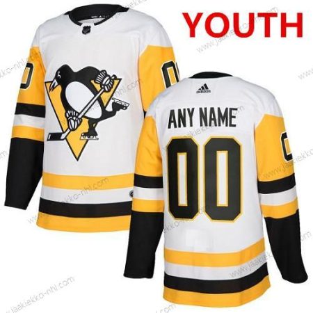 Adidas Pittsburgh Penguins Mukautettu NHL Aito Valkoinen Paita