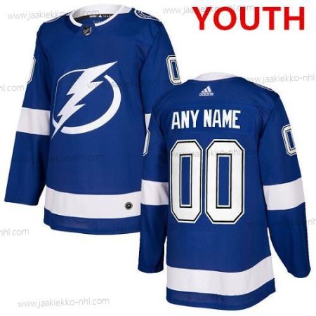 Adidas Tampa Bay Lightning Mukautettu Aito Royal Sininen Kotiottelupaita NHL Paita