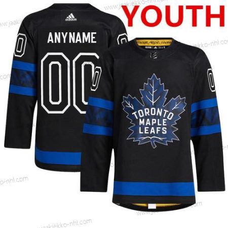 Adidas Toronto Maple Leafs Mukautettu x Drew House Musta Aito Vaihtopaita NHL Paita