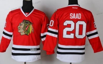 Lasten Chicago Blackhawks #20 Brandon Saad Punainen Paita