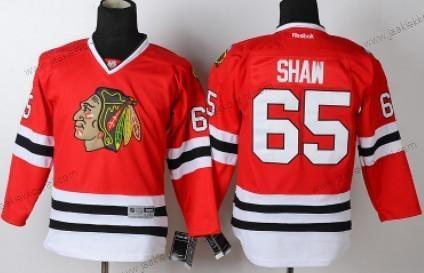 Lasten Chicago Blackhawks #65 Andrew Shaw Punainen Paita