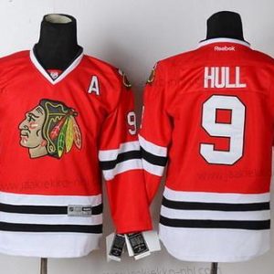 Lasten Chicago Blackhawks #9 Bobby Hull Punainen Paita