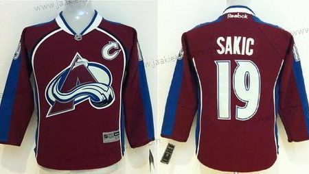 Lasten Colorado Avalanche #19 Joe Sakic Punainen Paita