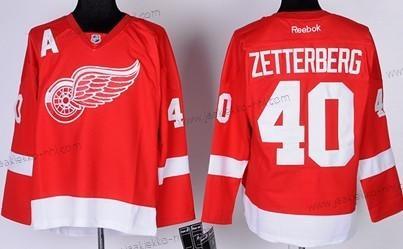 Lasten Detroit Red Wings #40 Henrik Zetterberg Punainen Paita