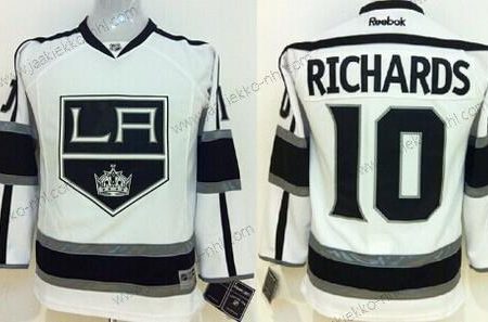 Lasten Los Angeles Kings #10 Mike Richards Valkoinen Paita